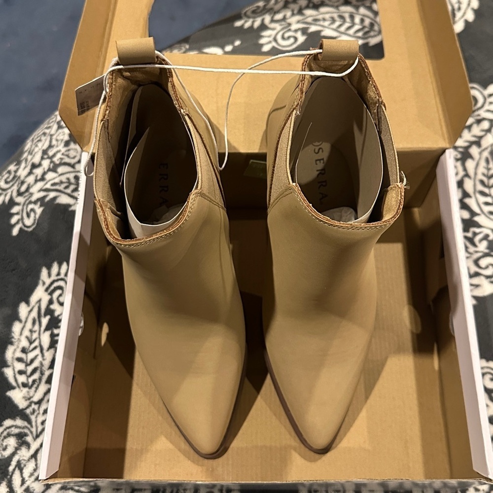 🆕 SERRA Ladies booties Tan Ankle Boots size 10 NIB 🔥 - Picture 5 of 7